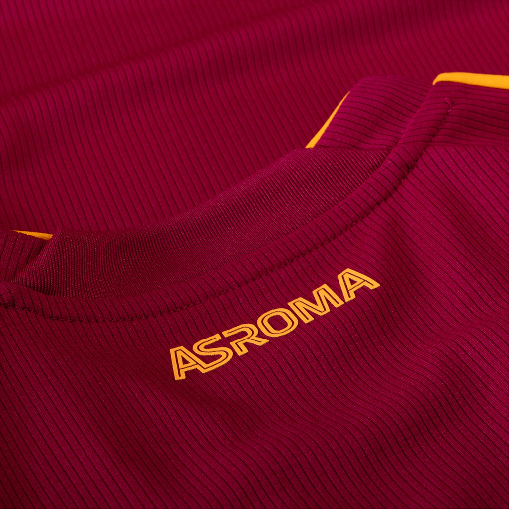 adidas Men's Roma Leon Bailey Home Jersey w/ Europa League Patches 25/26 (Burgundy)