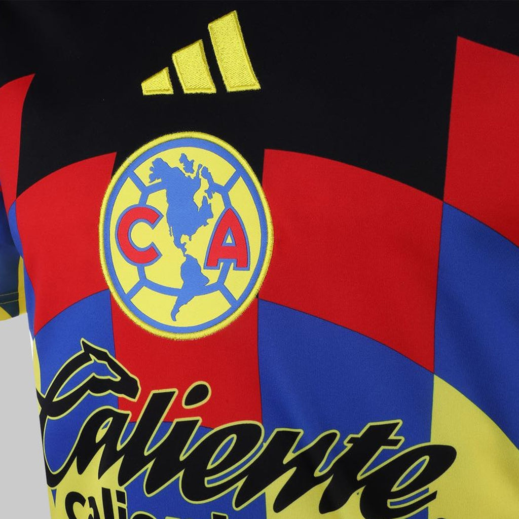 adidas Men's Javairo  Club America Home Jersey 25/26 (Yellow)