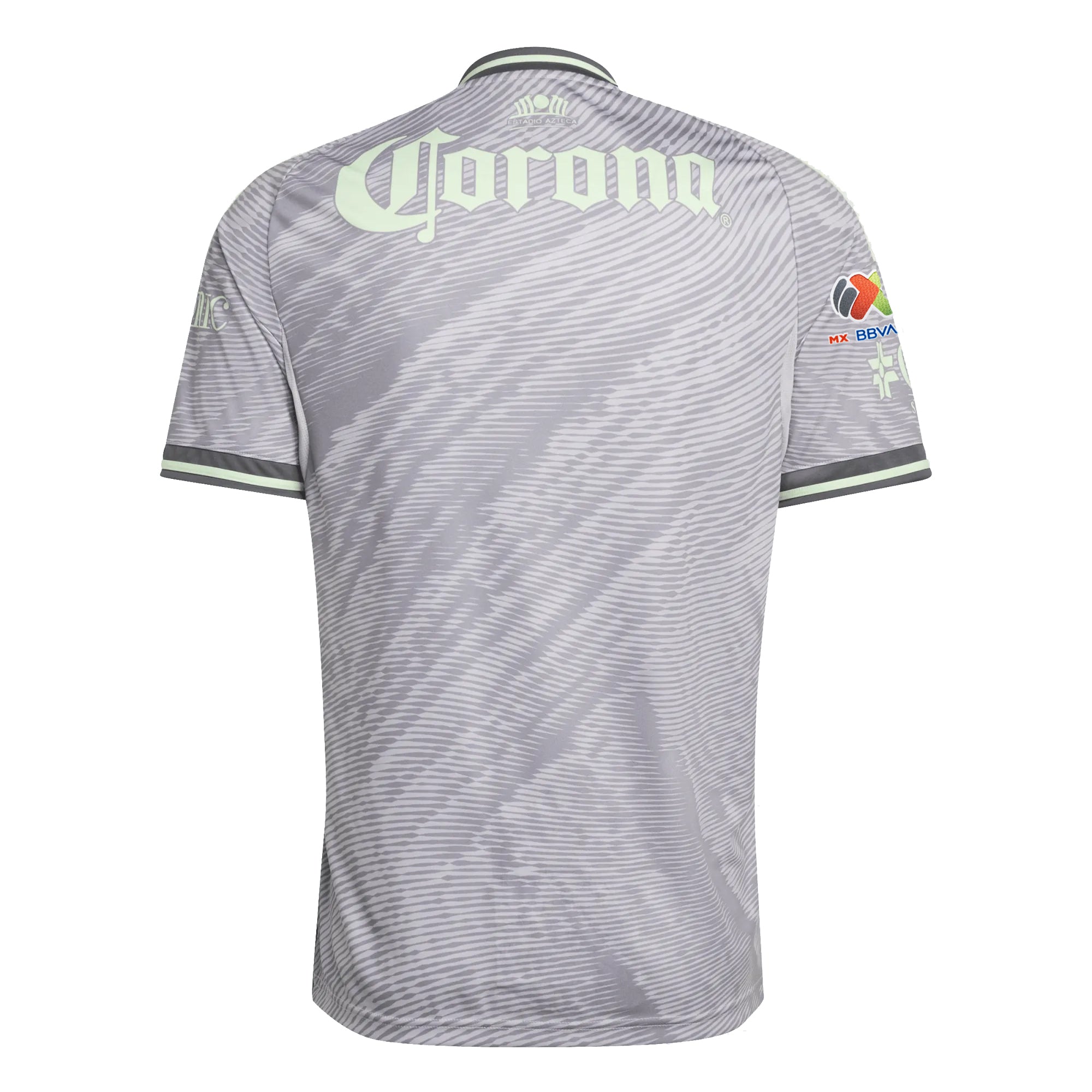 adidas Men's Club America Third Stadium Jersey 25/26 w/ Liga MX Patch (Grey)