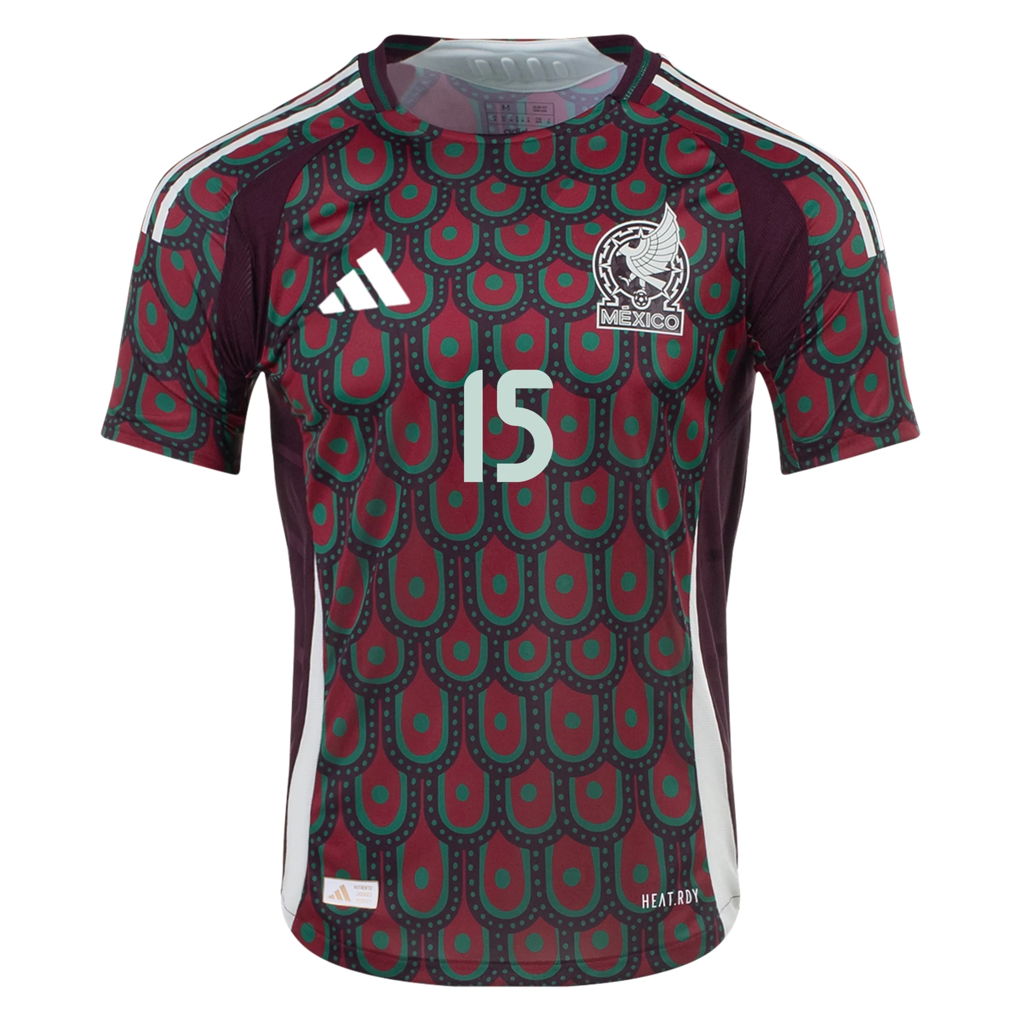 adidas Mexico Authentic Uriel Antuna Home Jersey 24/25 (Multicolor)