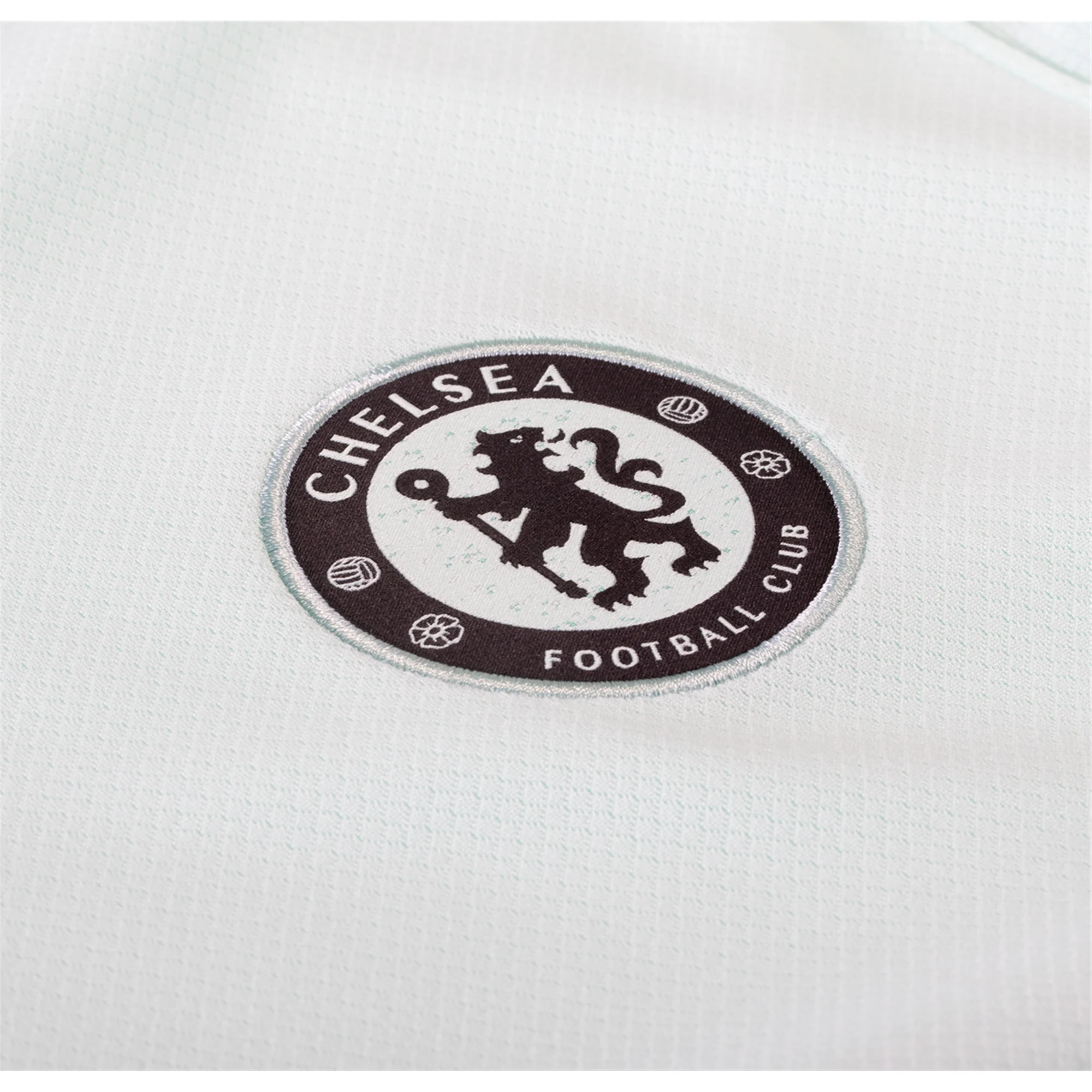Nike Chelsea Moises Caicedo Third Jersey w/ EPL + No Room For Racism Patches 23/24 (Mint Foam/Black)