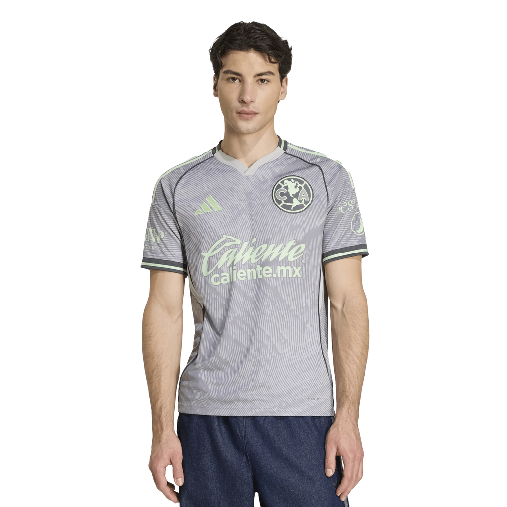 adidas Men's Club America Third Jersey 25/26 (Grey)