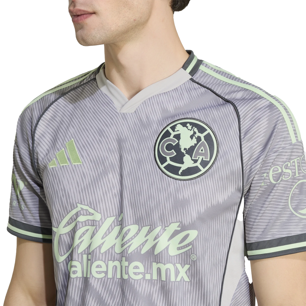 adidas Men's Club America Third Jersey 25/26 (Grey)
