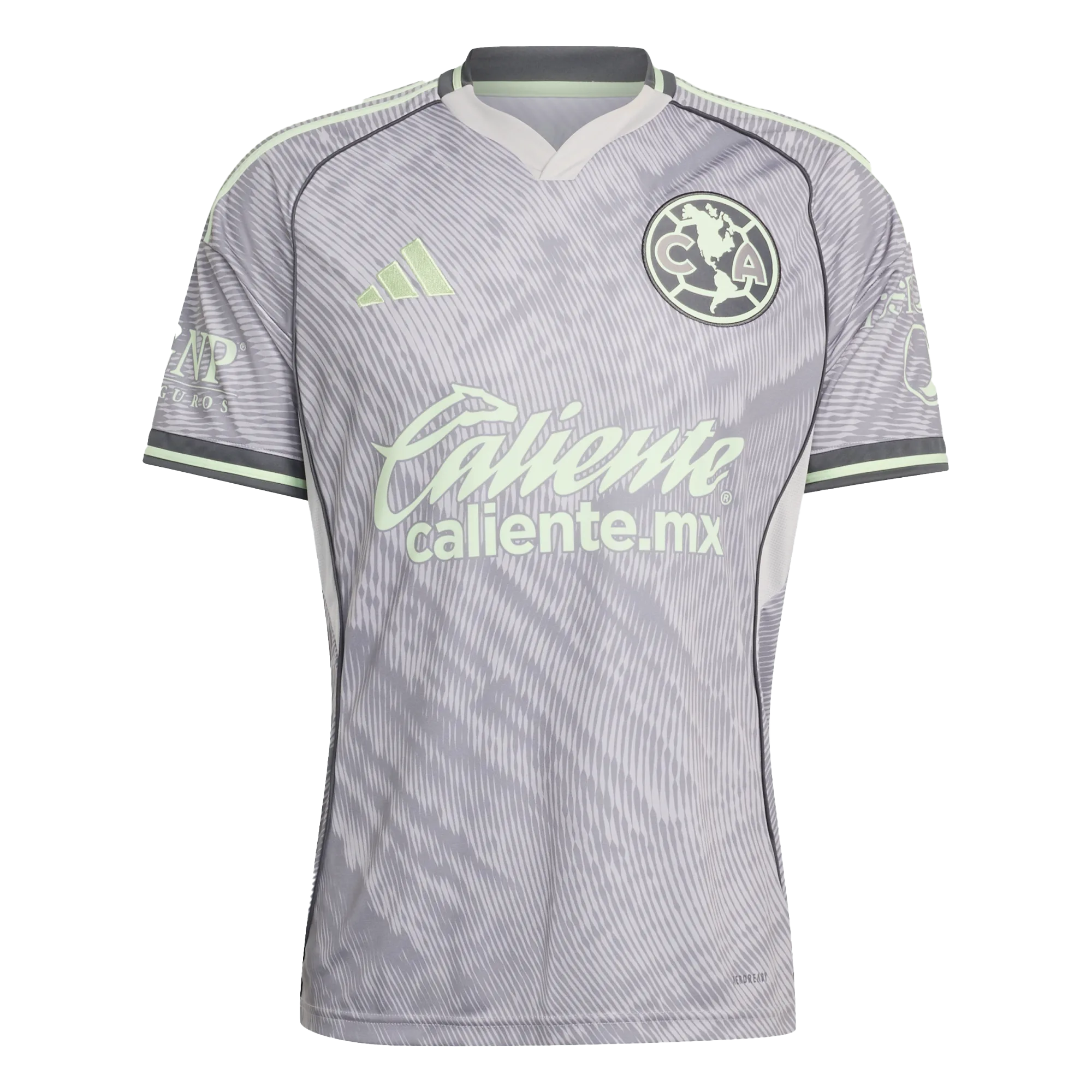 adidas Men's Club America Third Jersey 25/26 (Grey)
