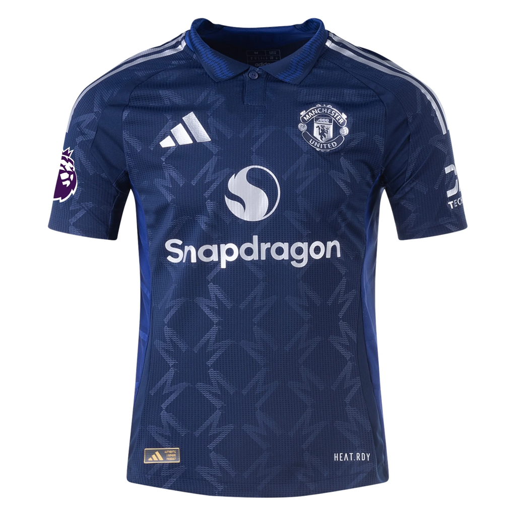 adidas Manchester United Authentic Casemiro Away w/ EPL Patch 24/25 (Night Indigo)