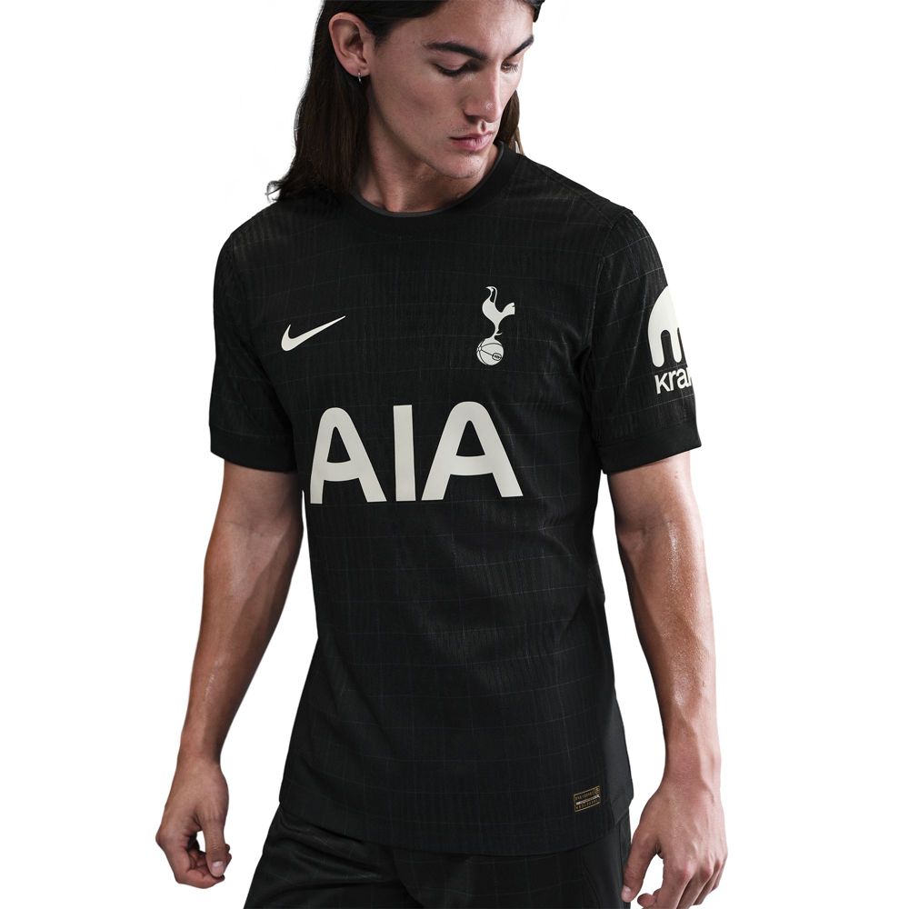 Nike Son Heung-min Tottenham Hotspur Authentic Away Jersey 25/26 w/ EPL Patch (Black/Iron)