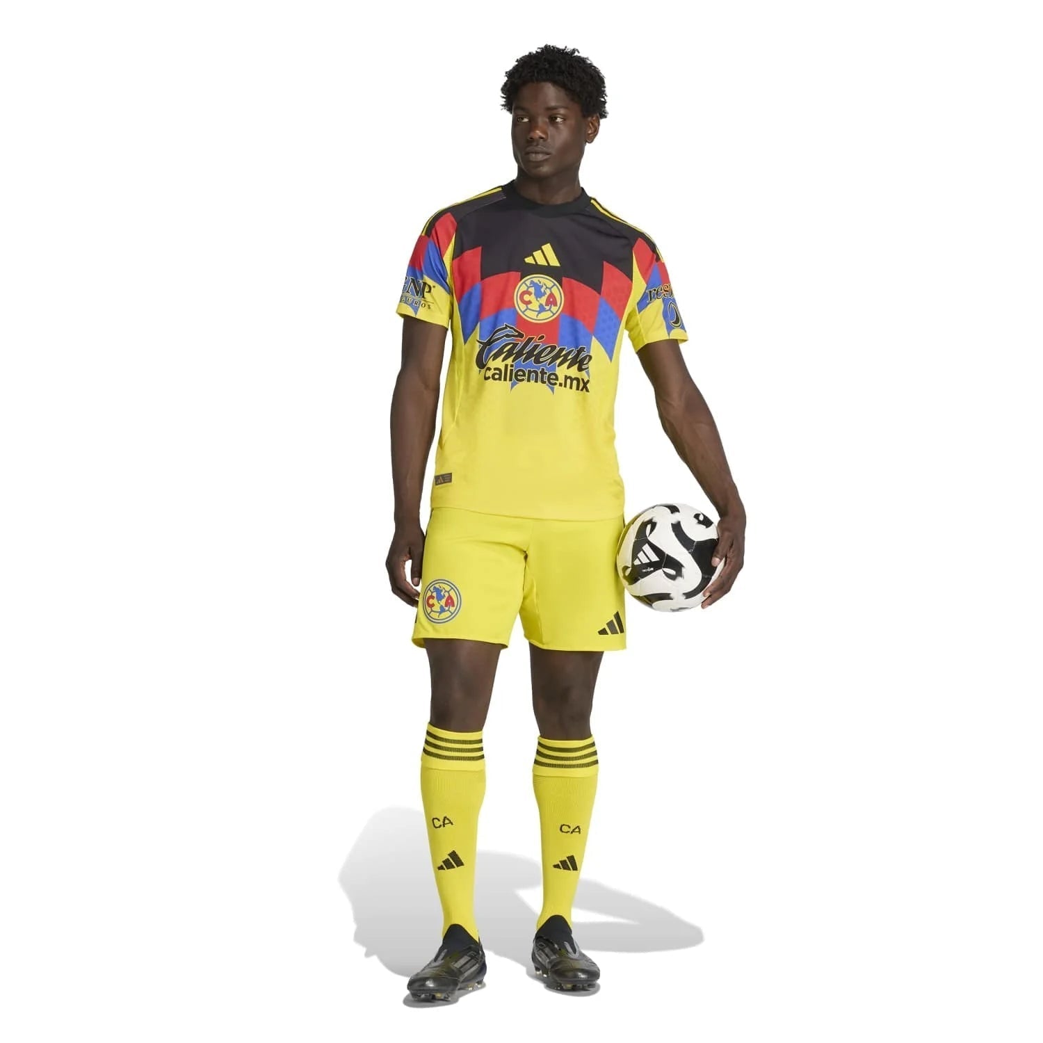 adidas R. Sanchez Men's Club America 25/26 Authentic Home Jersey (Yellow)