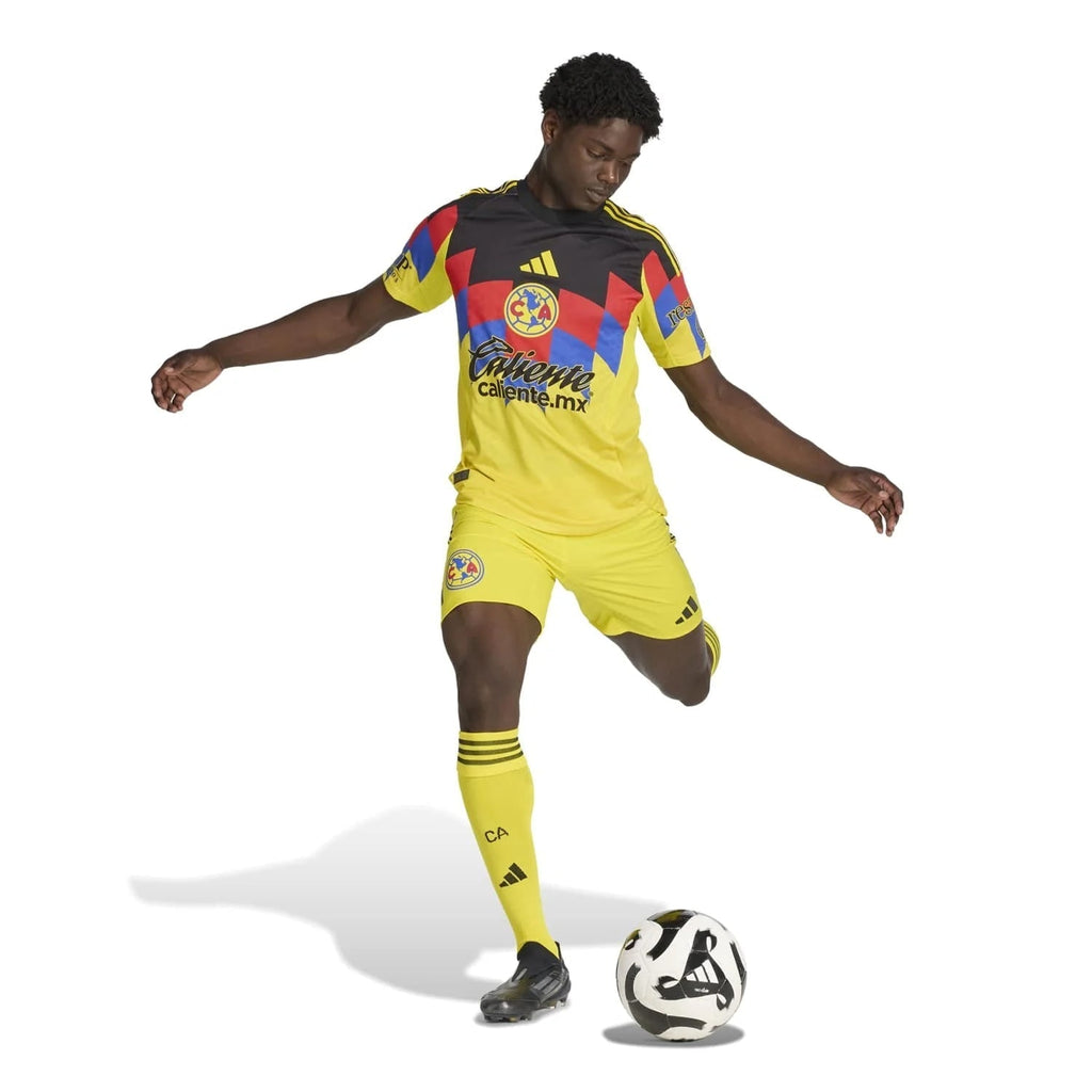 adidas Davila Men's Club America 25/26 Authentic Home Jersey (Yellow)