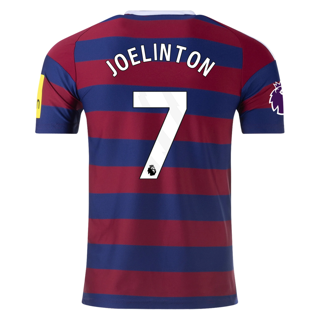 adidas Newcastle United Joelinton Away Jersey w/ EPL Patch 24/25 (Team College Blue/Night Sky)