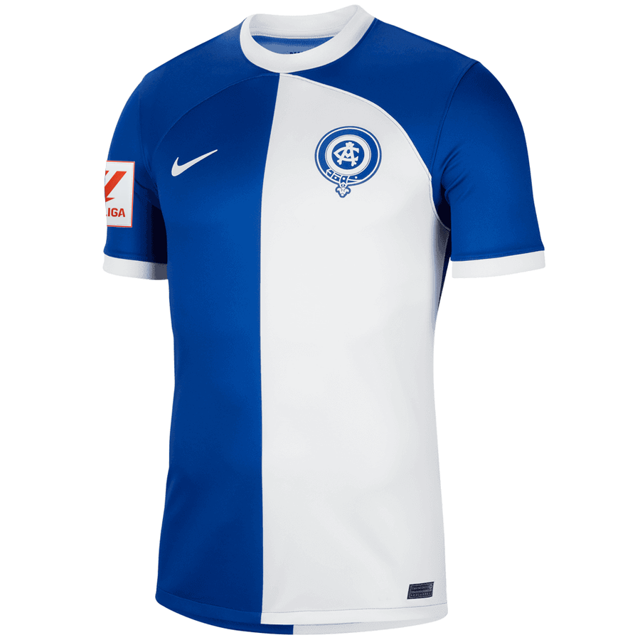 Nike Atletico Madrid Barrios Away Jersey w/ La Liga Patch 23/24 (Old Royal/White)