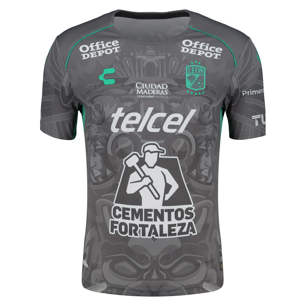 Charly Jaine Barreiro Leon Third Jersey 24/25 (Grey/Green)