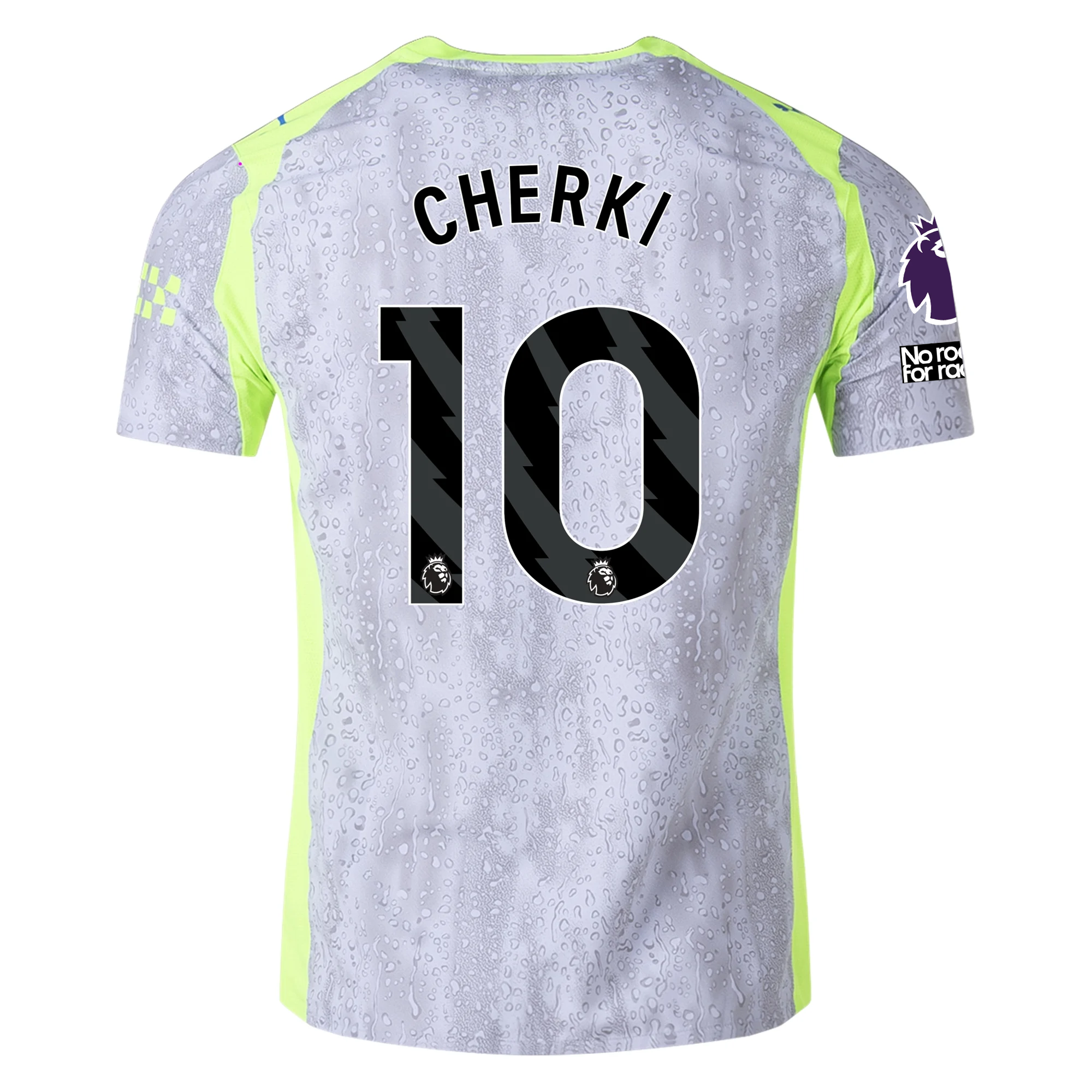 Puma Manchester City Authentic Rayan Cherki Third Jersey w/ EPL + No Room For Racism 25/26 (Cool Weather/Pro Green)