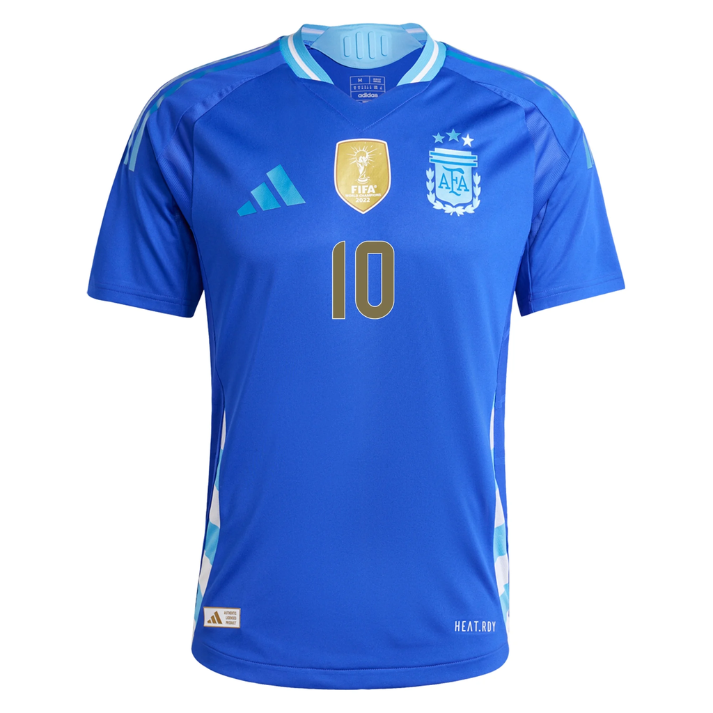adidas Argentina Authentic Diego Maradona Away Jersey 24/25 (Lucid Blue/Blue Burst)