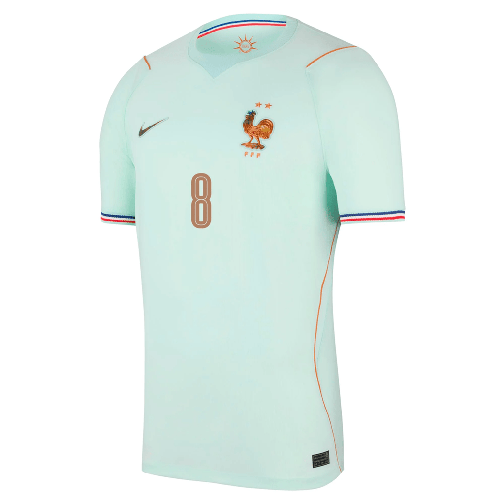 Nike France Aurélien Tchouaméni Away Jersey 2026 (Igloo/Monarch)