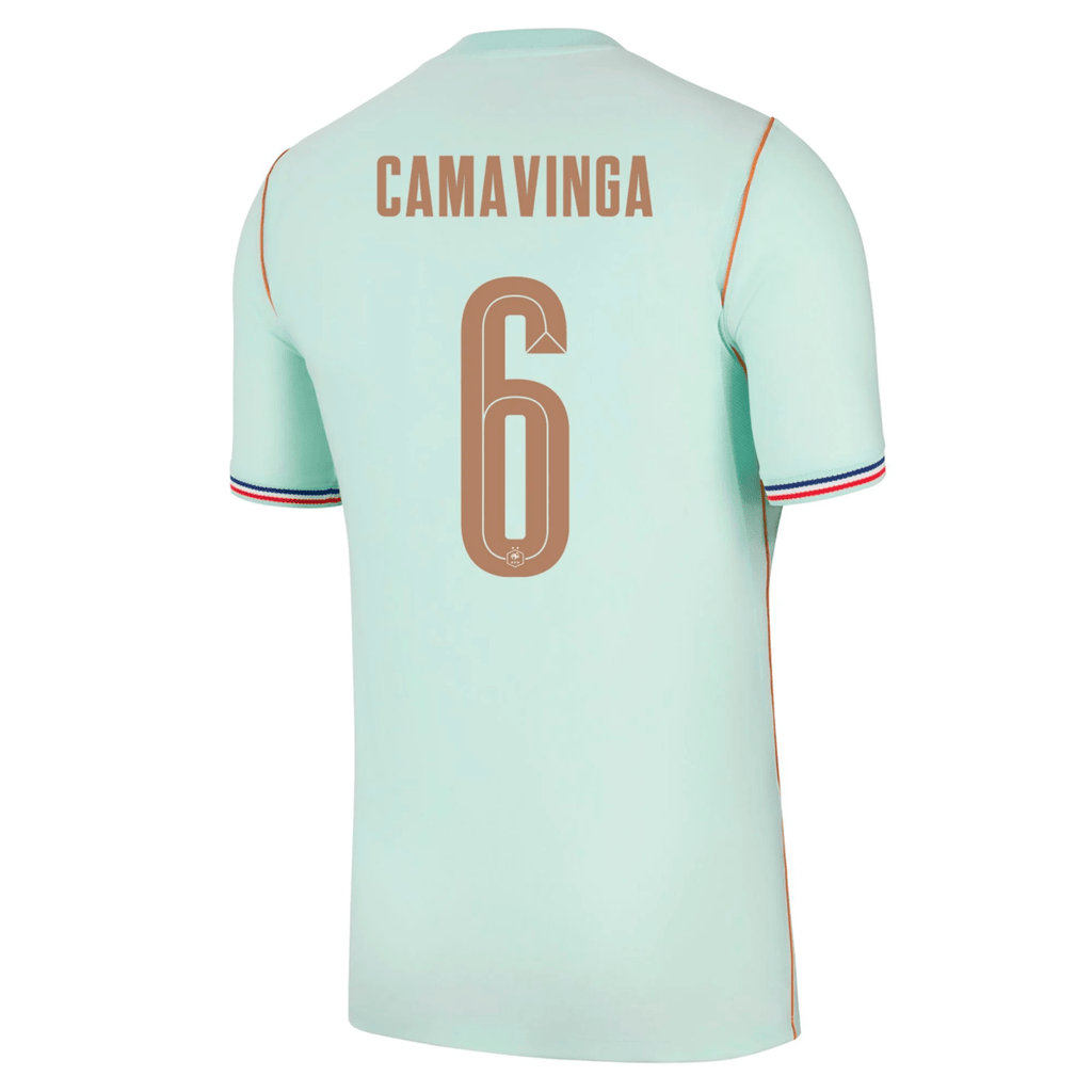 Nike France Eduardo Camavinga Away Jersey 2026 (Igloo/Monarch)