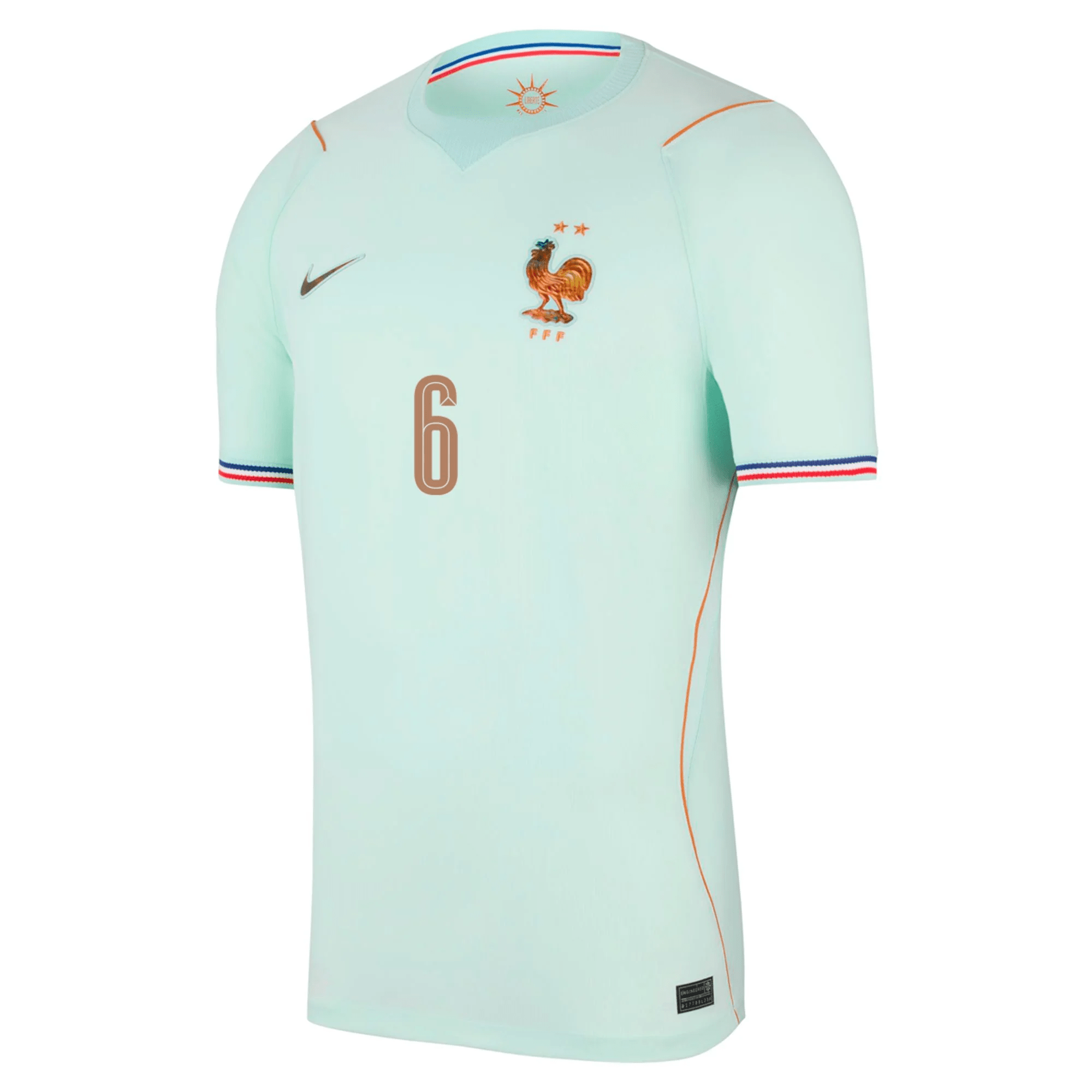 Nike France Eduardo Camavinga Away Jersey 2026 (Igloo/Monarch)