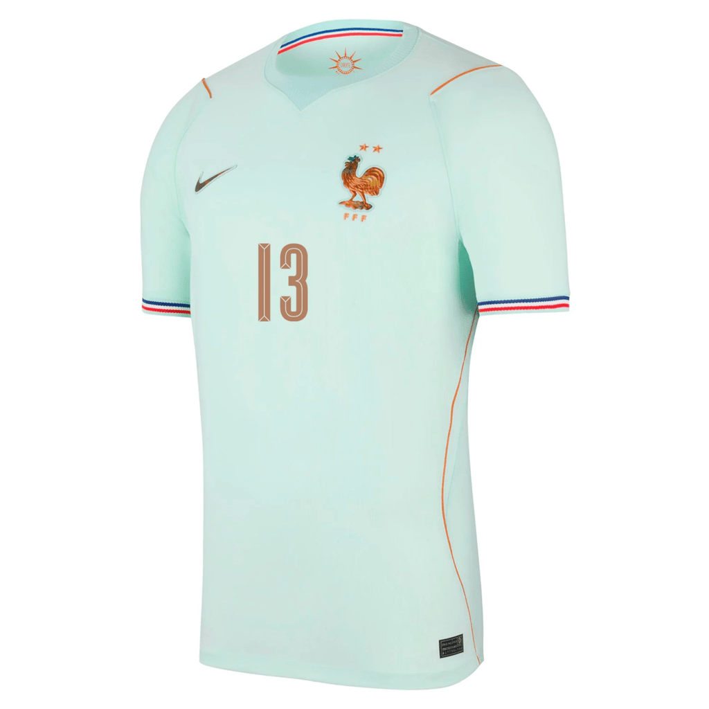 Nike France N'Golo Kanté Away Jersey 2026 (Igloo/Monarch)