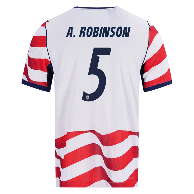 Nike Mens A. Robinson United States Match Authentic Home Jersey 2026 (Sail/Midnight Navy)