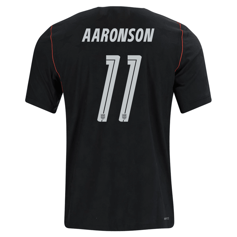 Nike Mens Aaronson United States Away Stadium Jersey 2026 (Dark Obsidian/Pure Platinum) (Copy)
