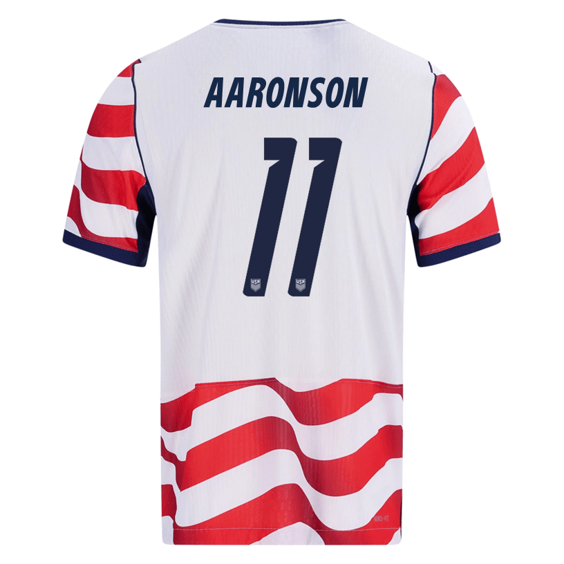 Nike Mens Aaronson United States Match Authentic Home Jersey 2026 (Sail/Midnight Navy)