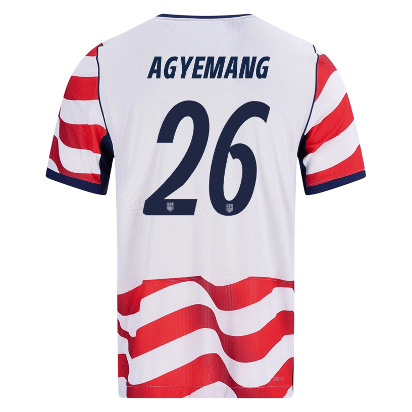 Nike Mens Agyemang United States Match Authentic Home Jersey 2026 (Sail/Midnight Navy)