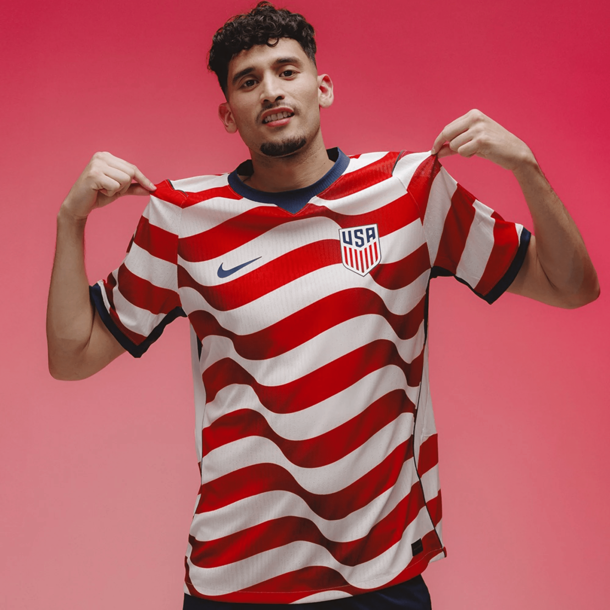 Nike Mens Agyemang United States Match Authentic Home Jersey 2026 (Sail/Midnight Navy)
