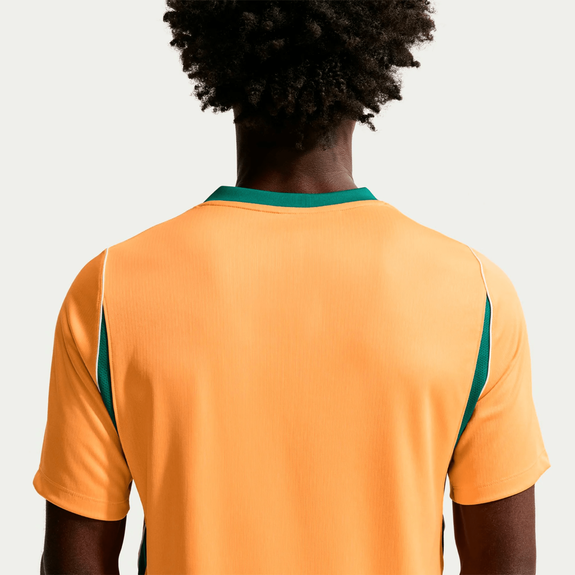 Nike Mens Australia Stadium Home Stadium Jersey 2026 (Gold/Mystic Green)