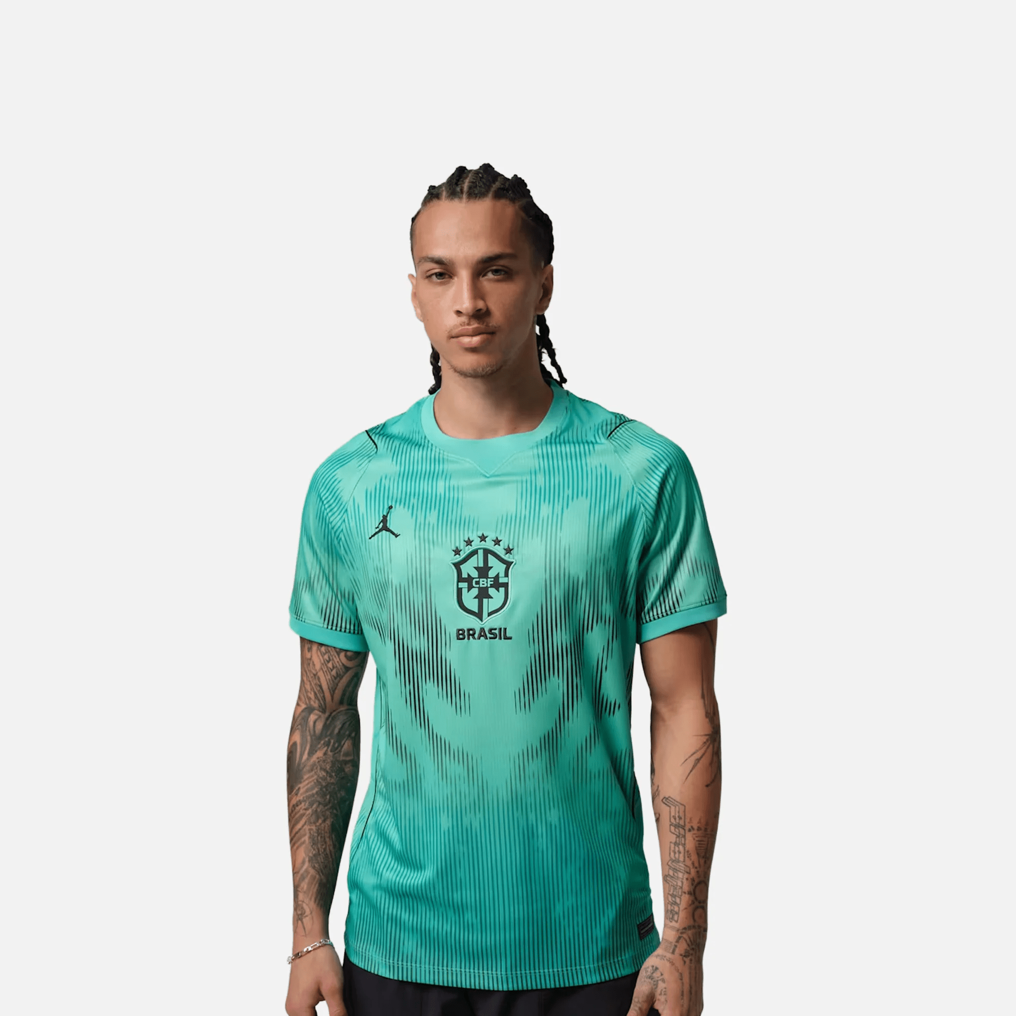 Nike Mens Brazil Goalkeeper Jersey 2026 (Light Menta/Black)