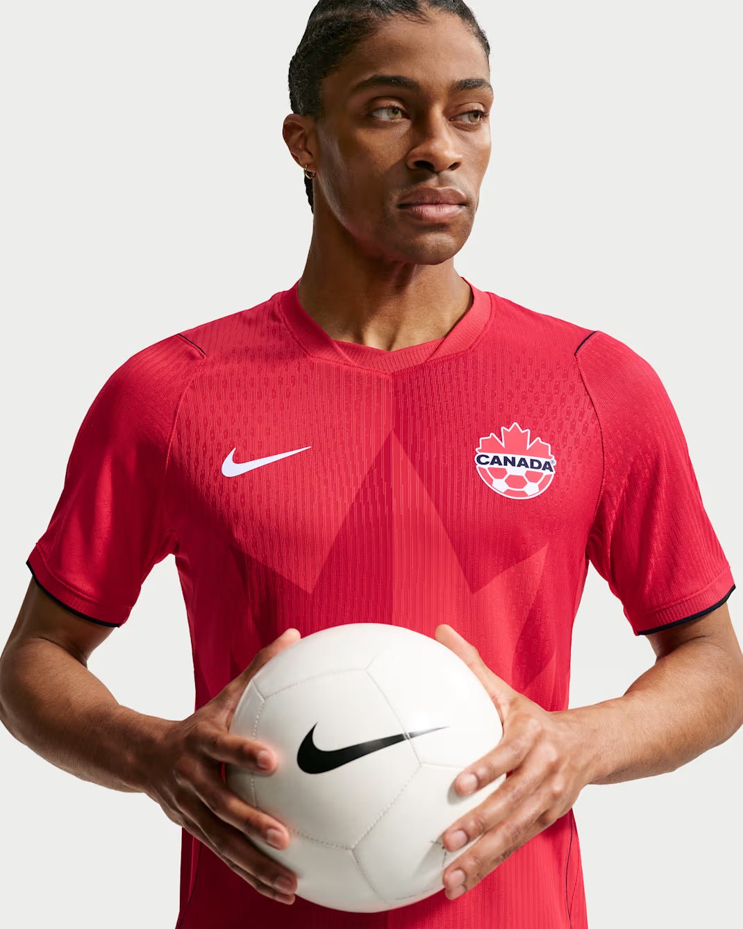 Nike Men's Canada Match Authentic Home Jersey 2026 (Red)