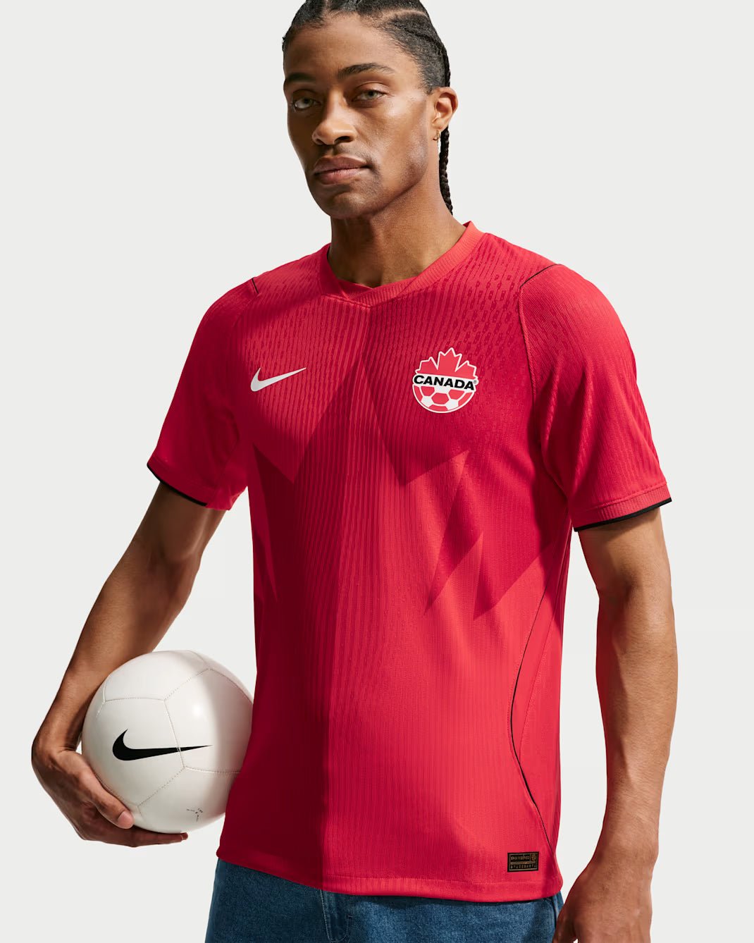 Nike Men's Canada Match Authentic Home Jersey 2026 (Red)