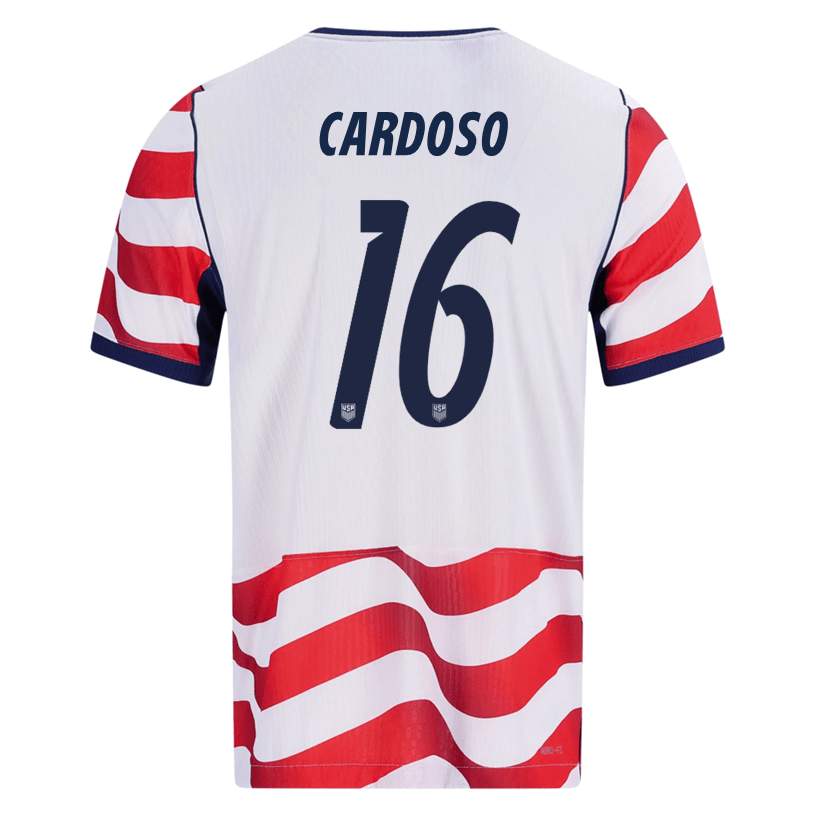 Nike Mens Cardoso United States Match Authentic Home Jersey 2026 (Sail/Midnight Navy)