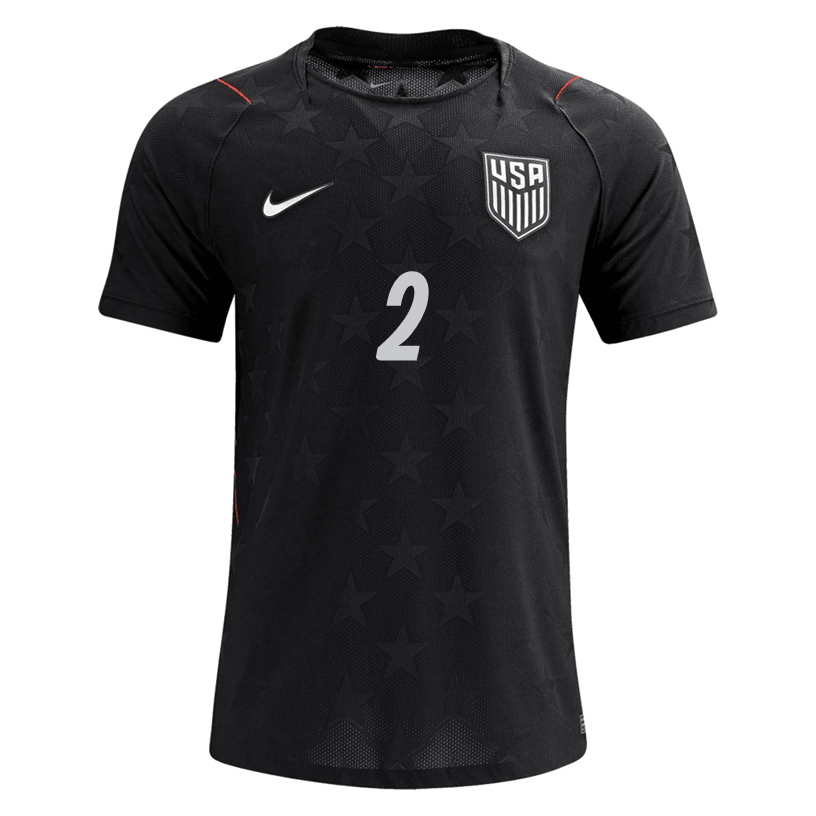 Nike Men's Dest United States Match Authentic Away Jersey 2026 (Dark Obsidian/Pure Platinum)