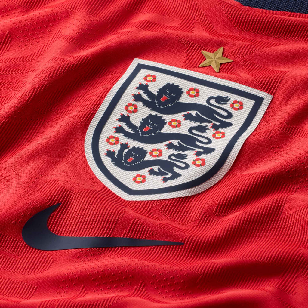 Nike Men's England 2026 Match Authentic Aero-FIT Away Jersey (Speed Red/Obsidian)