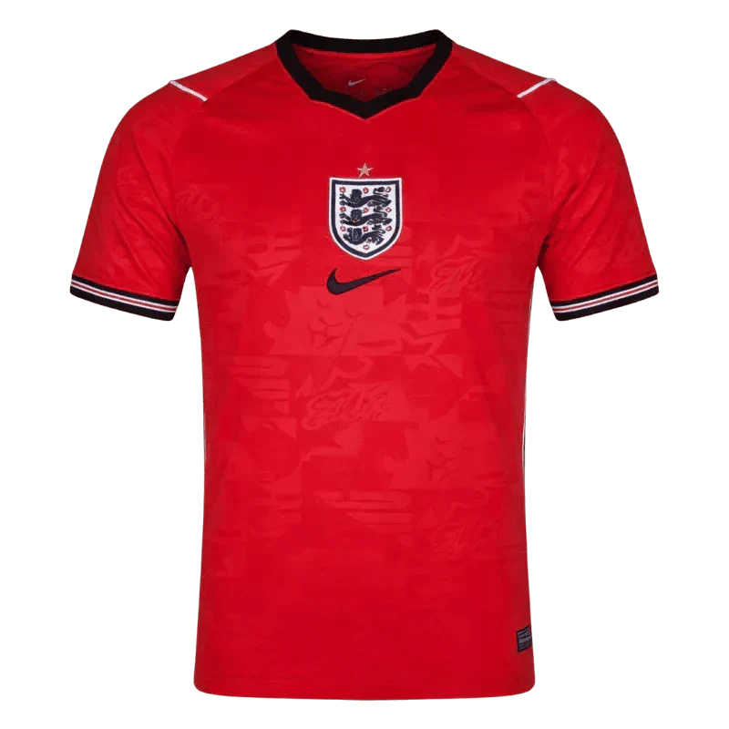 Nike Men's England Away Stadium Jersey 2026 (Speed Red/Obsidian)
