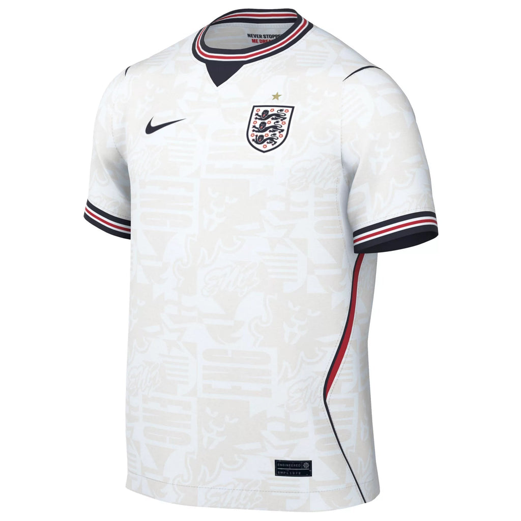 Nike Men's England Home Stadium Jersey 2026 (White/Obsidian)