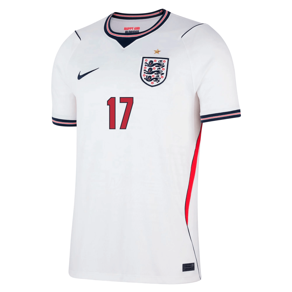 Nike Men's England Phil Foden Home Stadium Jersey 2026 (White/Obsidian)