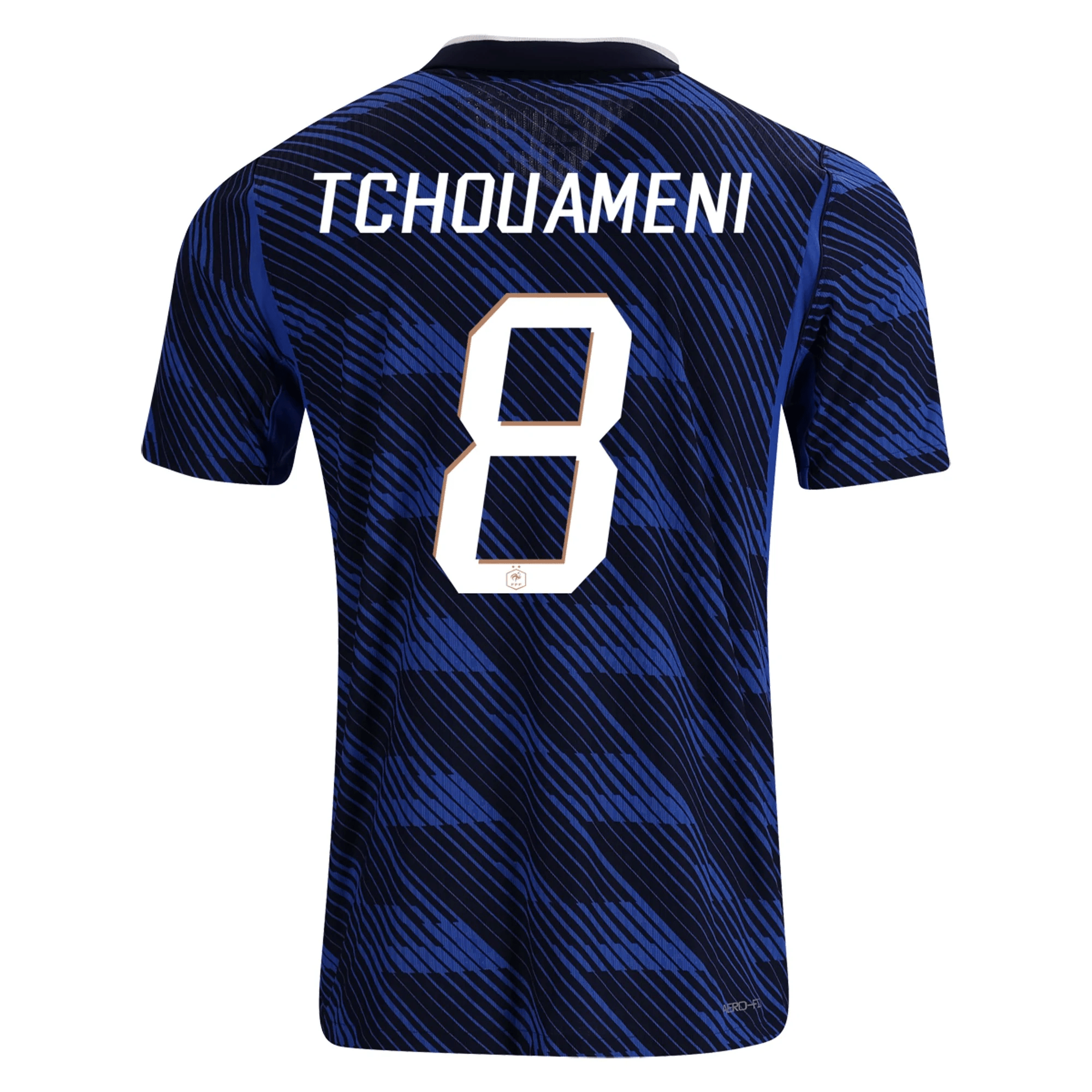Nike Mens France Aurélien Tchouaméni Match Authentic Home Jersey 2026 (Game Royal/Metallic Gold)