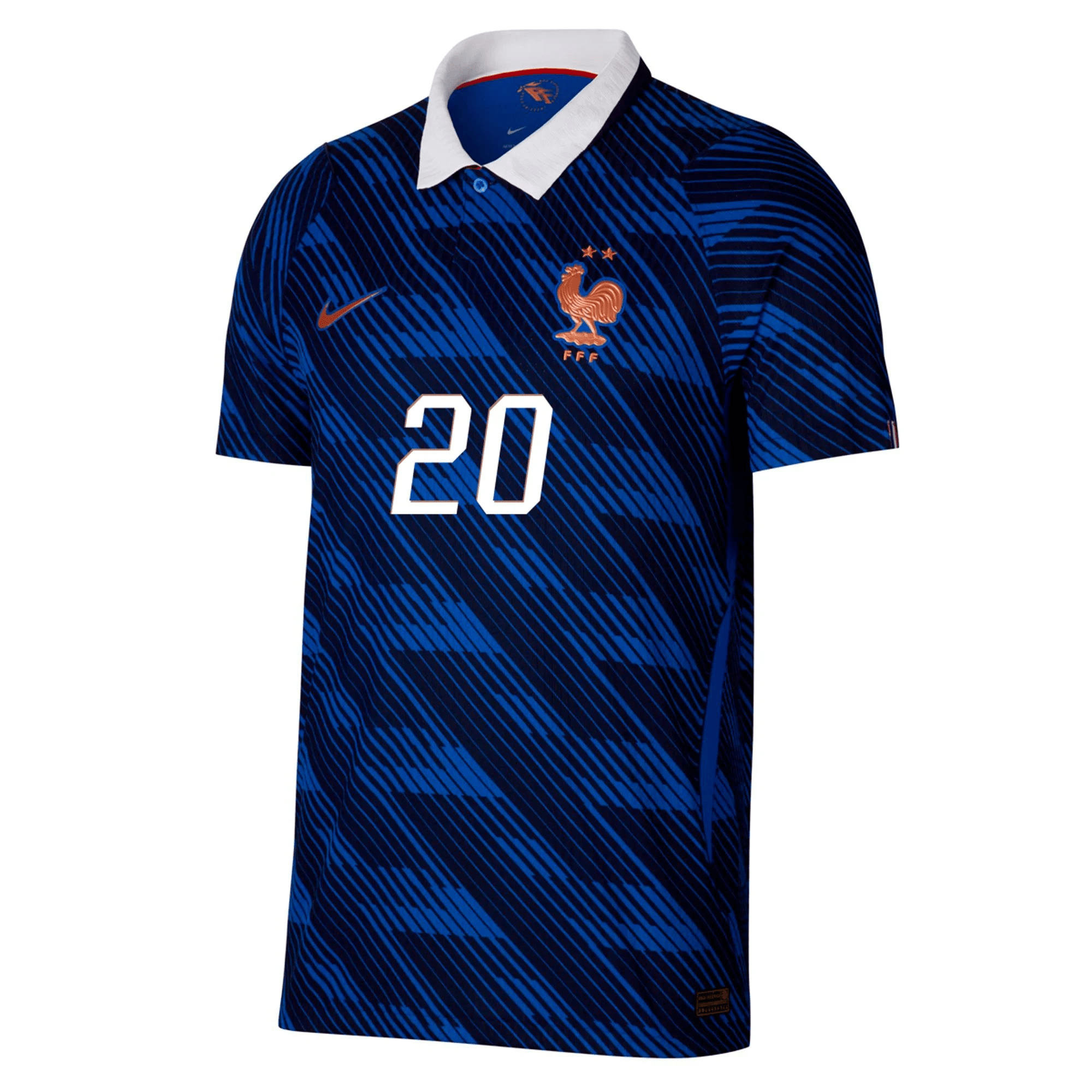 Nike Mens France Désiré Doué Match Authentic Home Jersey 2026 (Game Royal/Metallic Gold)