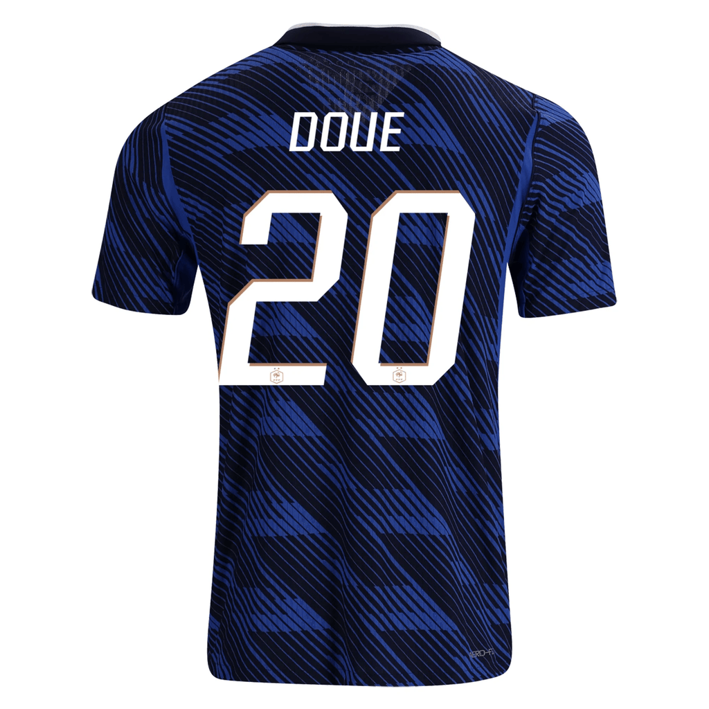 Nike Mens France Désiré Doué Match Authentic Home Jersey 2026 (Game Royal/Metallic Gold)