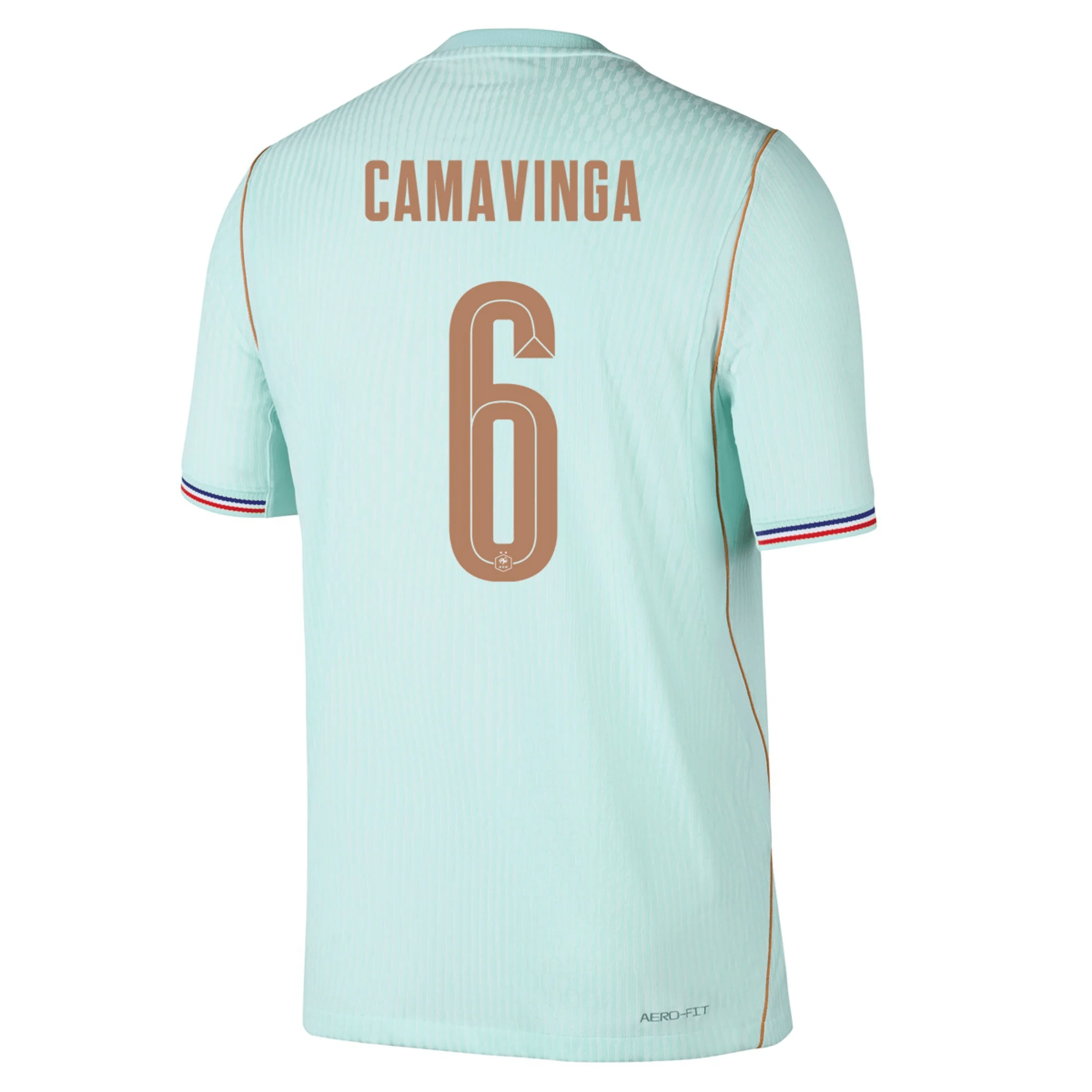 Nike Men's France Eduardo Camavinga Match Authentic Away Jersey 2026 (Igloo/Monarch)