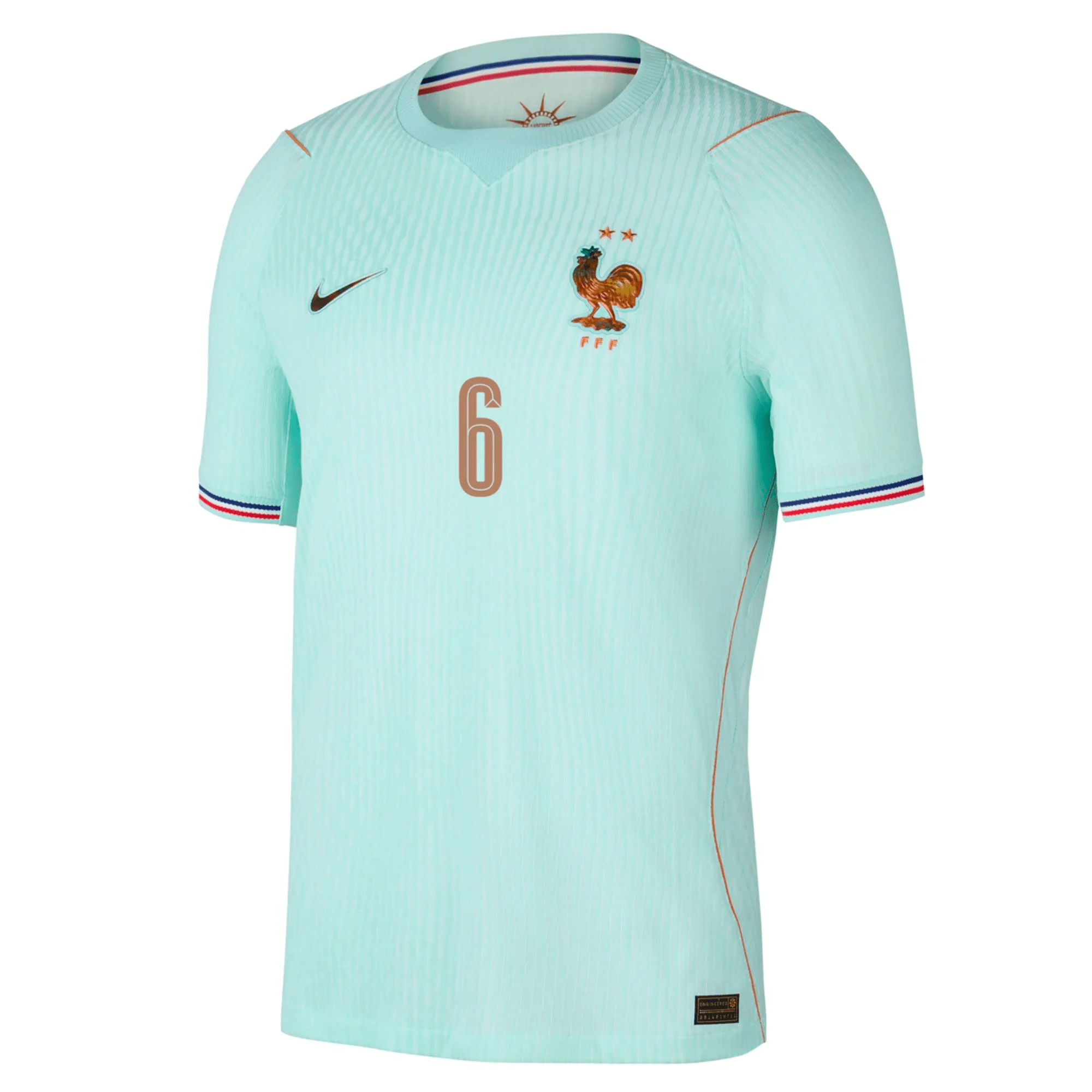 Nike Men's France Eduardo Camavinga Match Authentic Away Jersey 2026 (Igloo/Monarch)