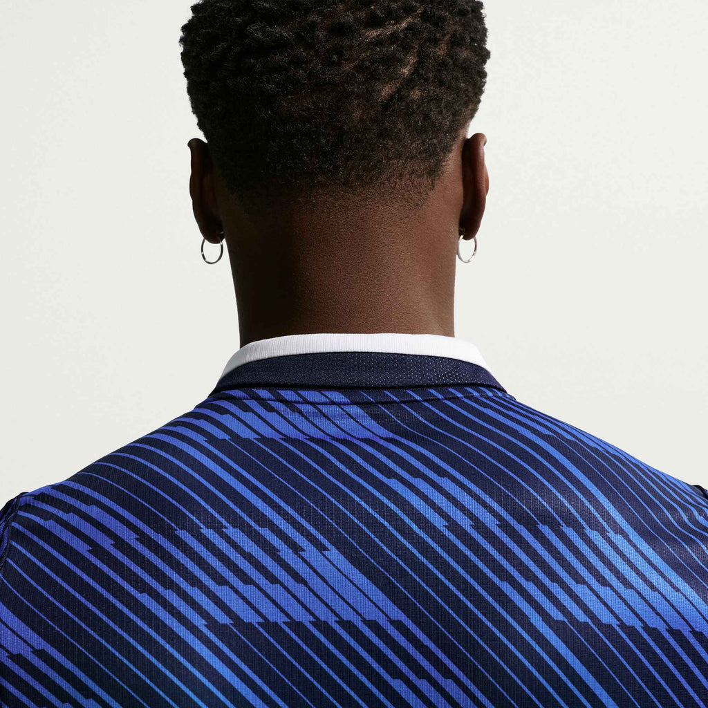 Nike Men's France N'Golo Kanté Home Stadium Jersey 2026 (Game Royal/Metallic Copper)