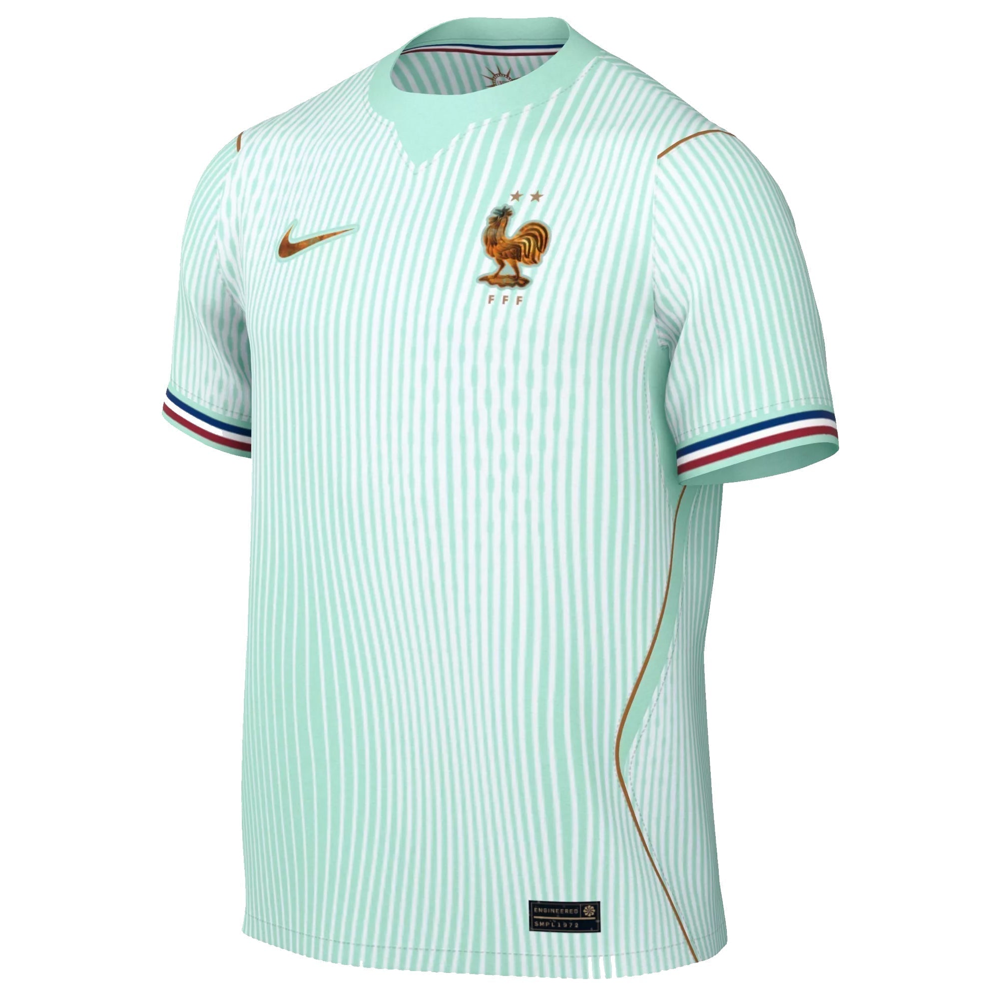 Nike Men's France Match Authentic Away Jersey 2026 (Igloo/Monarch)
