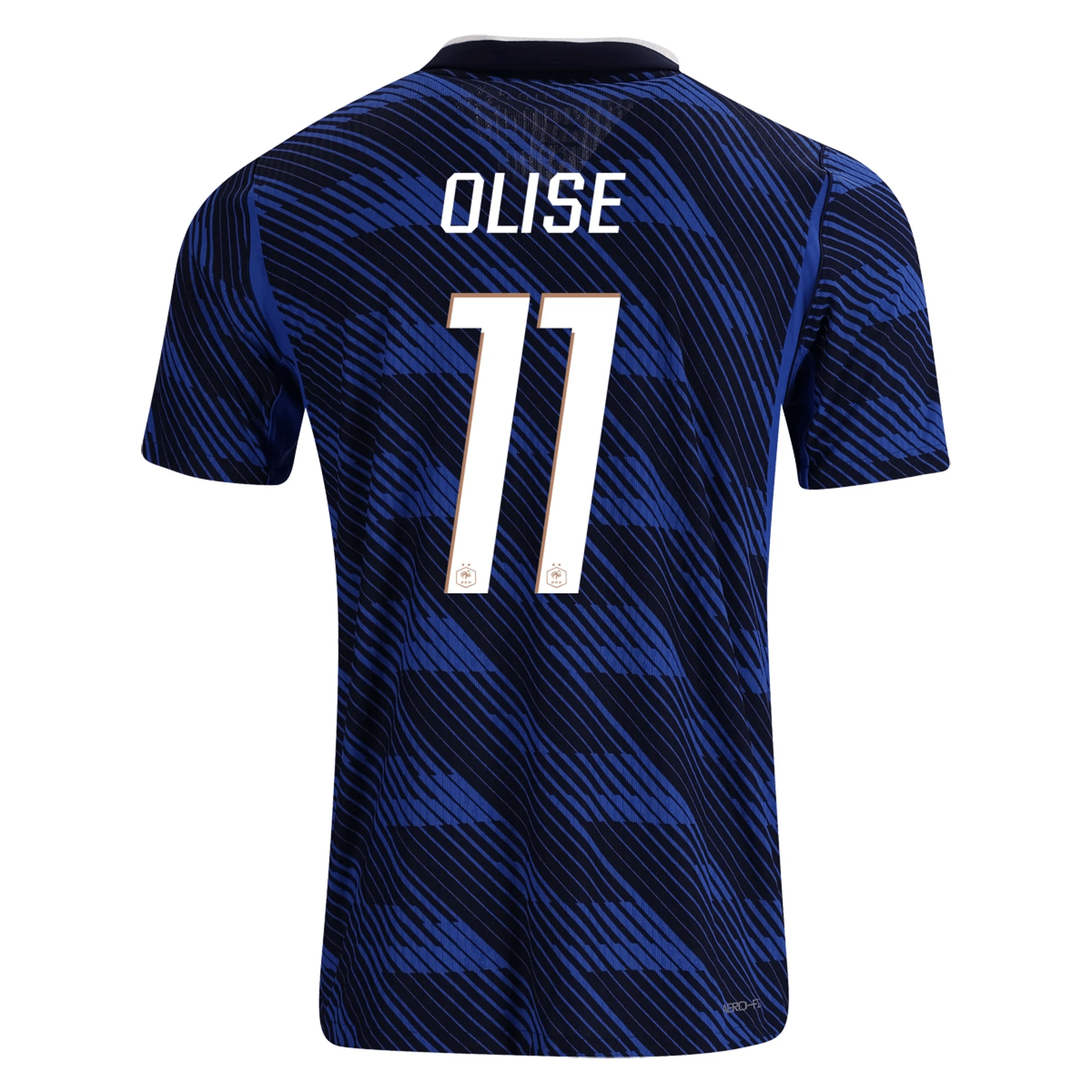 Nike Mens France Michael Olise Match Authentic Home Jersey 2026 (Game Royal/Metallic Gold)
