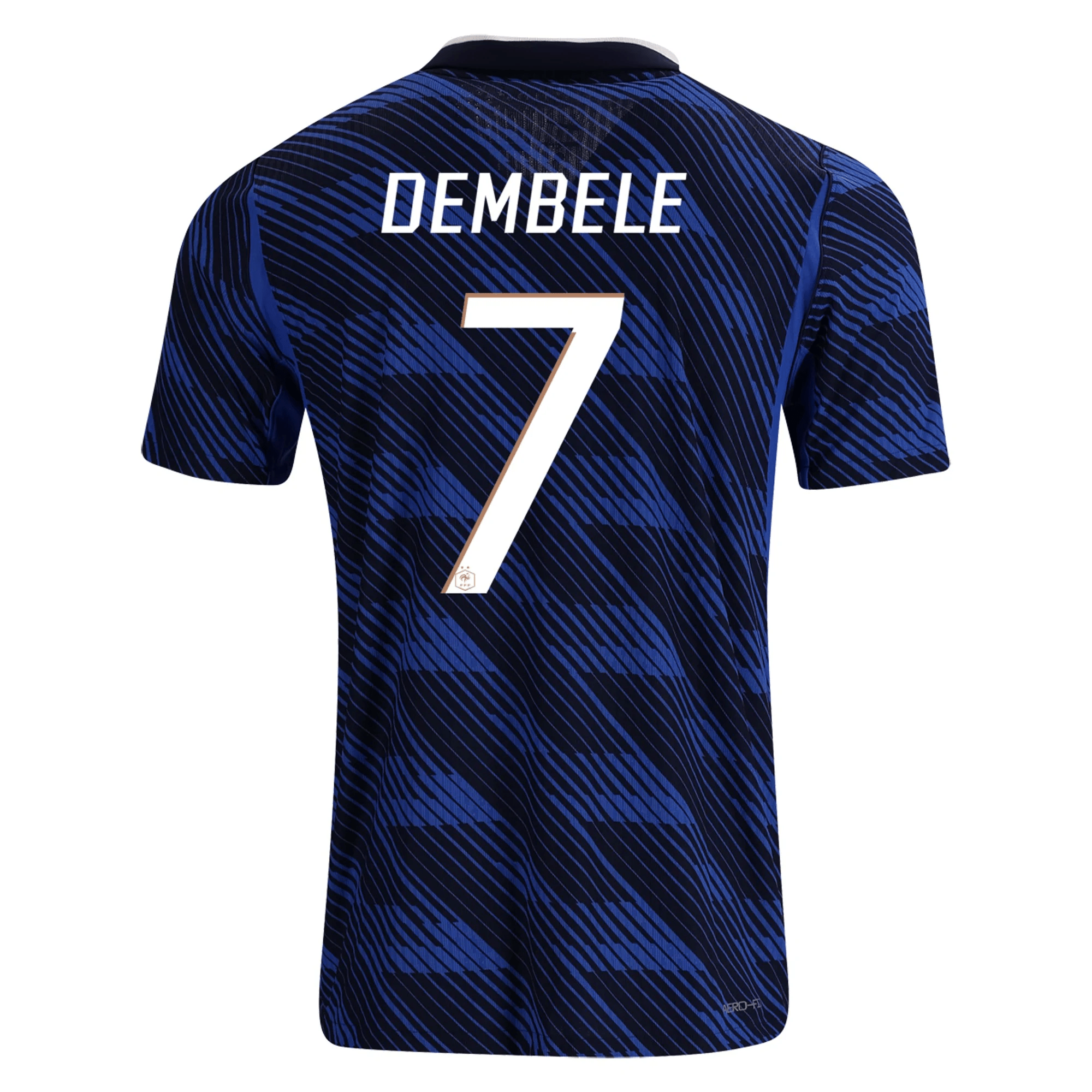 Nike Mens France Ousmane Dembélé Match Authentic Home Jersey 2026 (Game Royal/Metallic Gold)