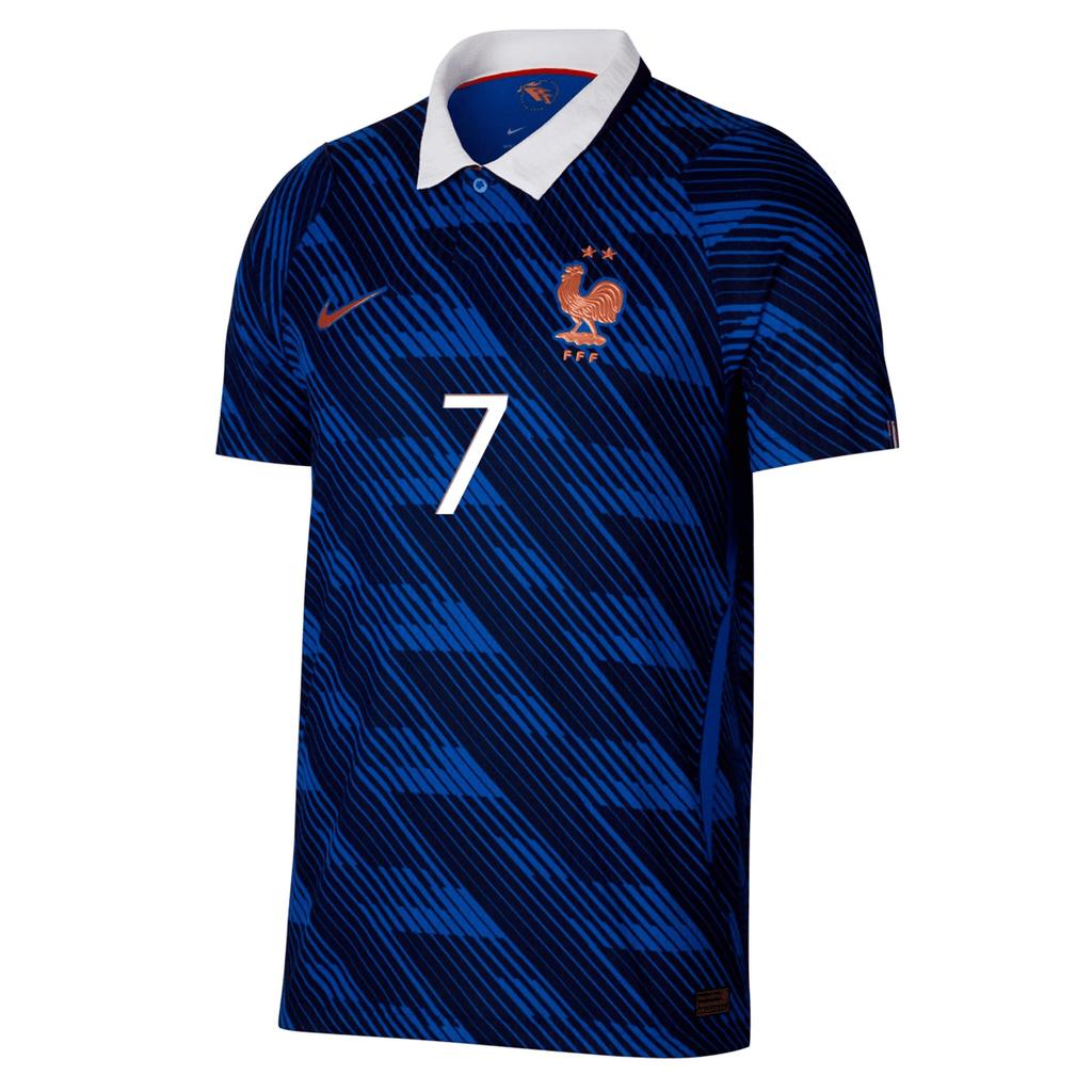 Nike Mens France Ousmane Dembélé Match Authentic Home Jersey 2026 (Game Royal/Metallic Gold)