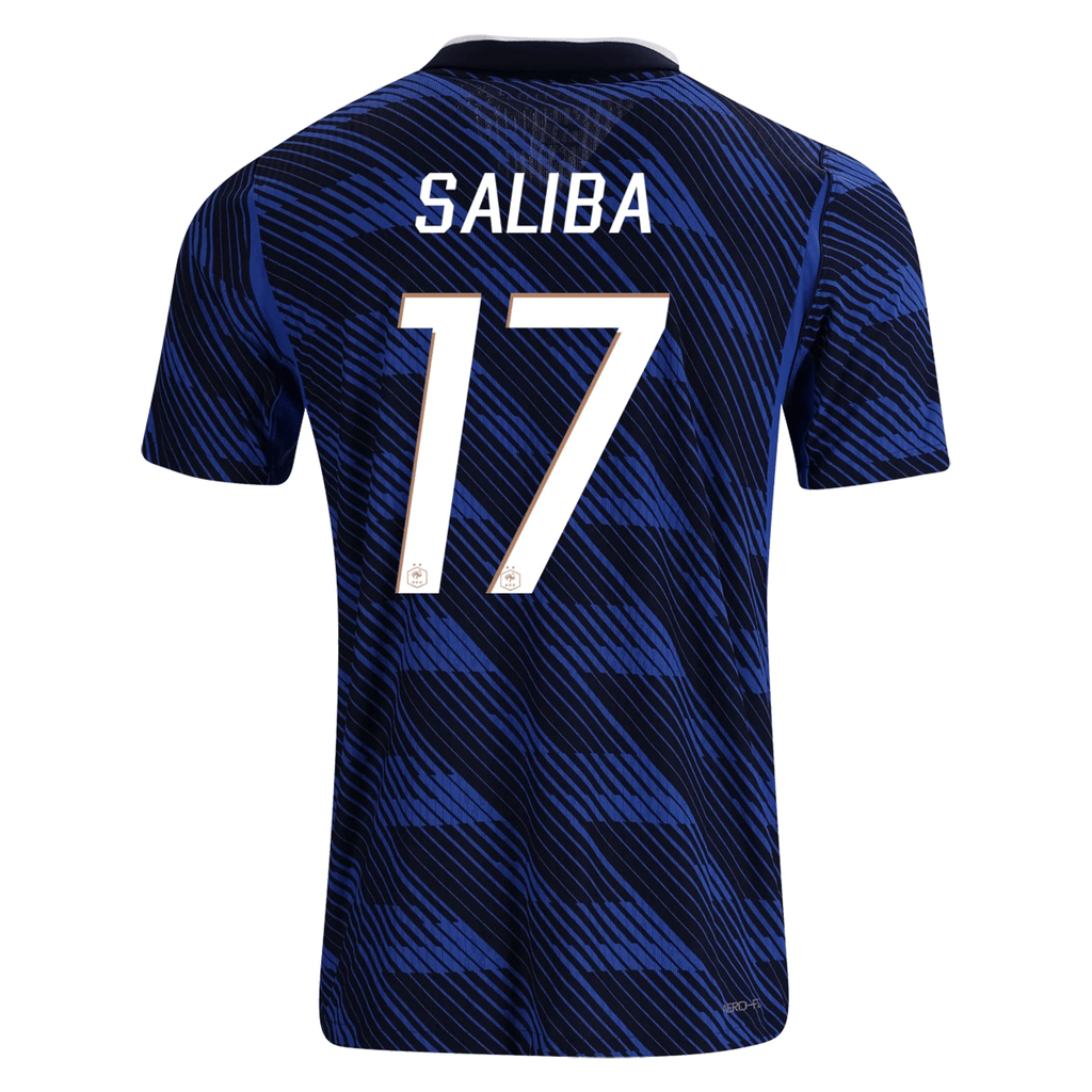 Nike Mens France William Saliba Match Authentic Home Jersey 2026 (Game Royal/Metallic Gold)