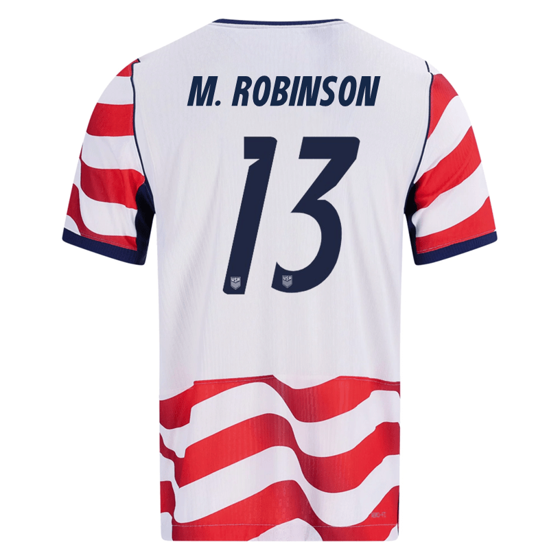 Nike Mens M. Robinson United States Match Authentic Home Jersey 2026 (Sail/Midnight Navy)