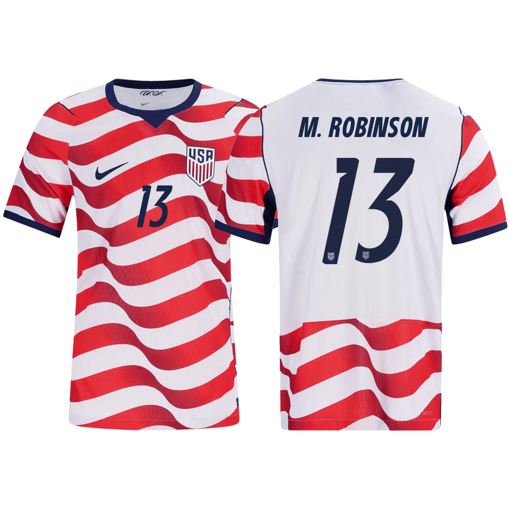 Nike Mens M. Robinson United States Match Authentic Home Jersey 2026 (Sail/Midnight Navy)