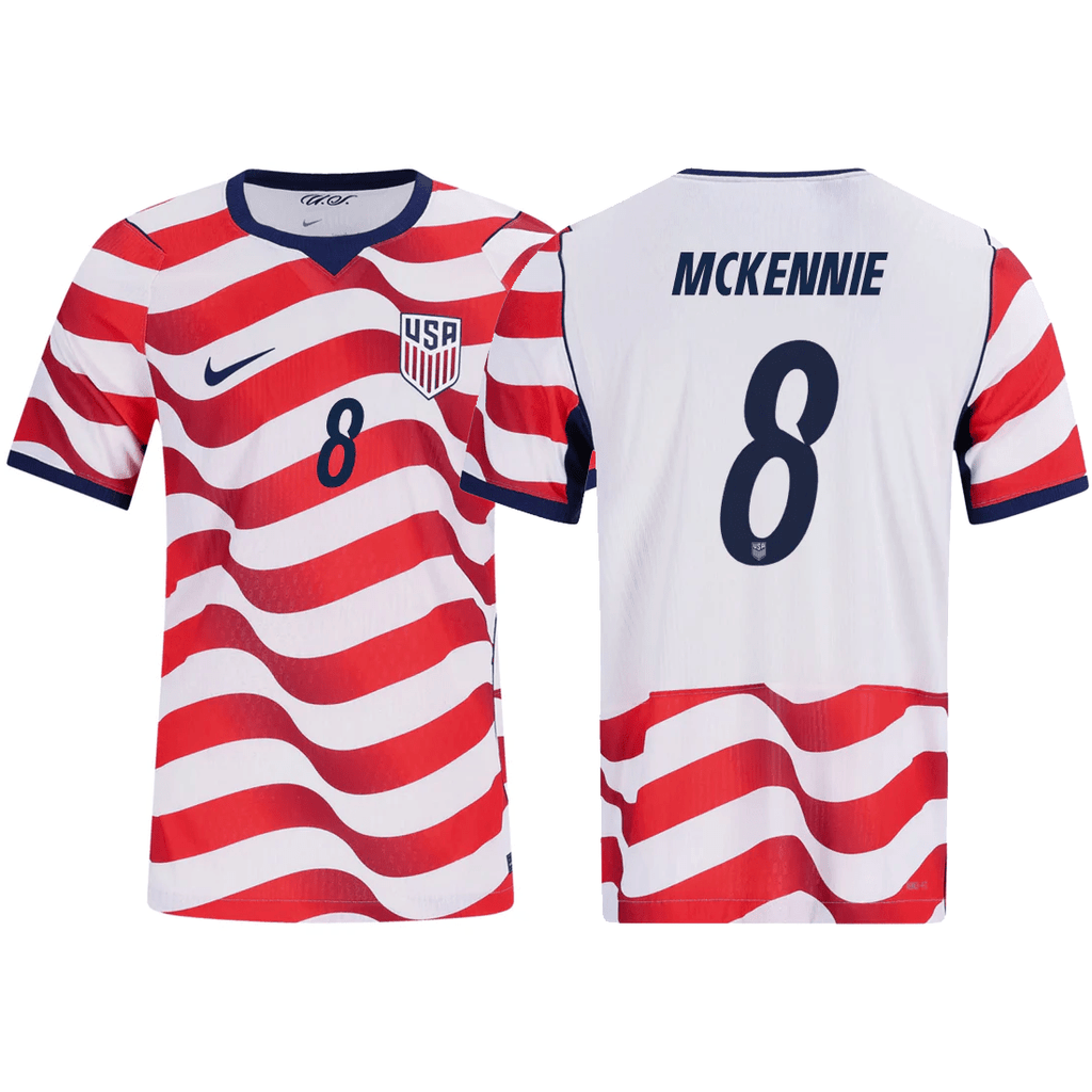 Nike Mens Mckennie United States Match Authentic Home Jersey 2026 (Sail/Midnight Navy)